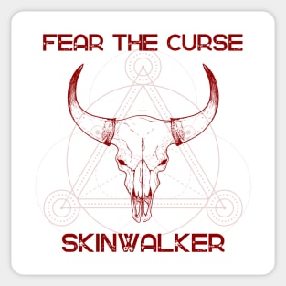 Skinwalker Curse Sticker